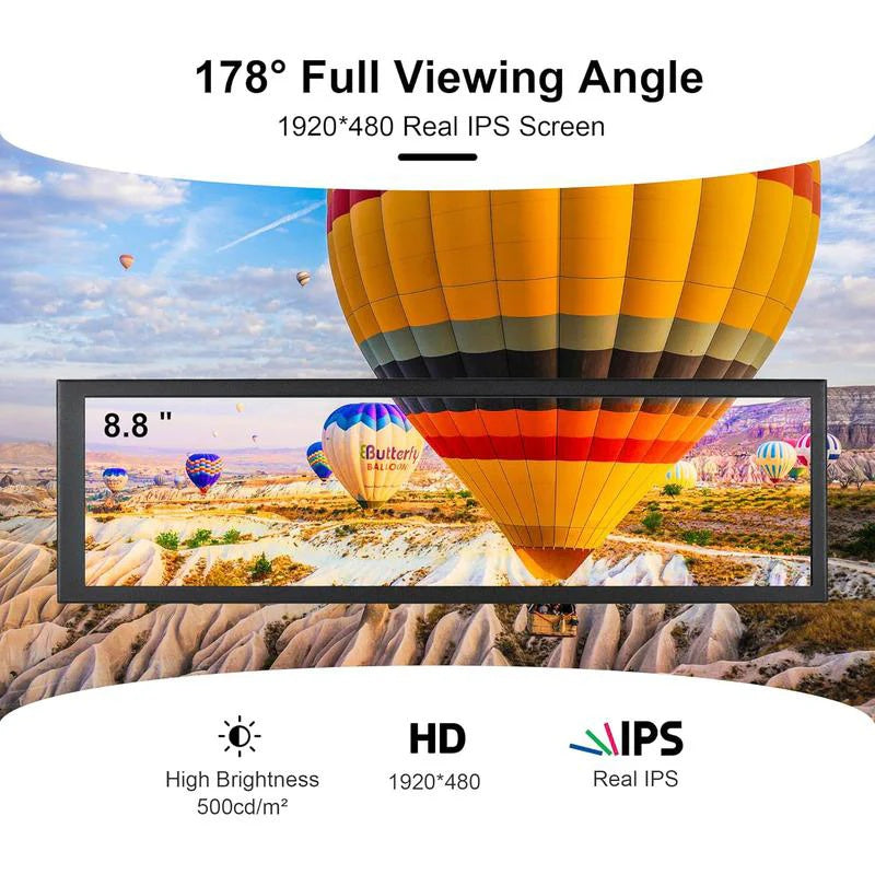 Ultra-Wide Mini Monitor | Boost Your Workspace