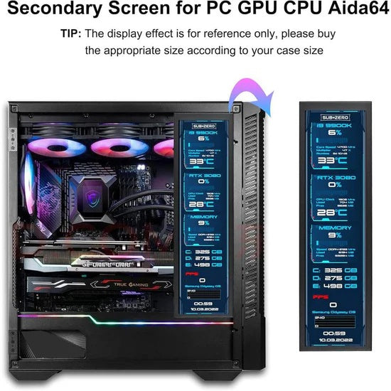 Ultra-Wide Mini Monitor | Boost Your Workspace